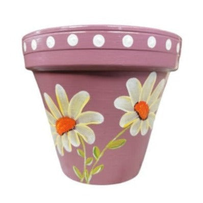 Hand Painted Terracotta Pots, Cape Floral, Floral Series, It' Just A Pot